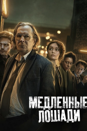 Постер Медленные лошади